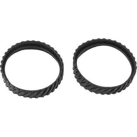 Pneus de rechange en caoutchouc (2 pièces) pour aspirateur de piscine Zodiac MX8 MX6 (1/5)