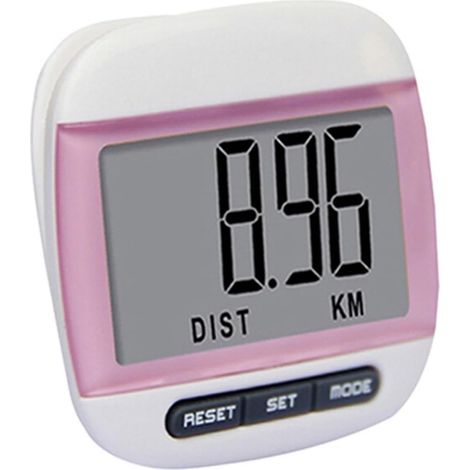 Mini Podomètre Numérique LCD Multifonctionnel, Compteur De Calories, Compteur De Pas De Distance De Marche Lecture Précise (1/5)