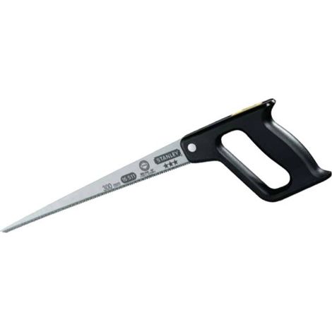 Stanley Fatmax seghetto a gancio dentatura tripla bisello nero