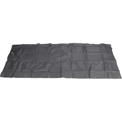 Balkonschutznetz aus HDPE mit UV-Schutz, dunkelgrau, für Terrasse, Garten, Pool und Balkon (1/5)