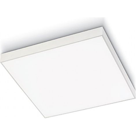 Plafoniera led moderna gea led biham q gpl310n 3529lm lampada soffitto alluminio metacrilato