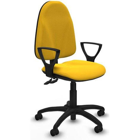 Piqueras y Crespo Algarra CPDM Silla de oficina amarilla