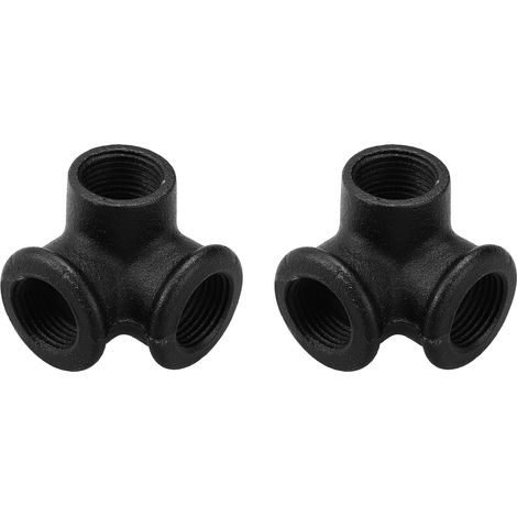 Stück 3-Wege 1/2" Temperguss-Rohrverschraubung (1/5)