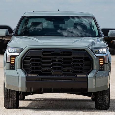 1 Paar zweifarbige gelbe Nebelscheinwerfer und Tagfahrlichter, passend für Toyota Tundra 22-23 (1/5)
