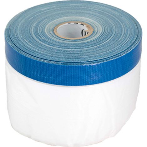 UV Masker - Film de masquage avec bande adhésive autocollante, Maskertape, Kombi Mask Tape, 0,55m x 20m (1/3)