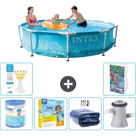 Frame Pool Rund - 305x76 cm - 7-teilig S50