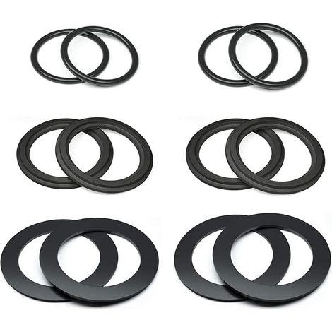 12PCS Joint Pompe pour Piscine,Joints Toriques de Rechange pour Piscine,Joints Toriques pour Piscine,Joints Toriques,Joint Caoutchouc,pour 25076RP,pour 10747,25006,25010,28633,28635,28621 (1/5)