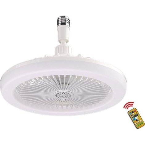 Ventilateur de plafond silencieux avec lumière dimmable 3000k-6000k – Télécommande – 3 vitesses – Design plat pour salon et chambre (1/5)
