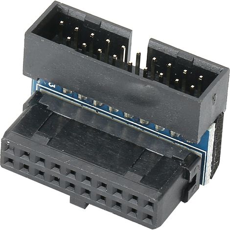 USB 3.0 PH19-A Adapter für Motherboard, 90-Grad-Anschluss (1/5)