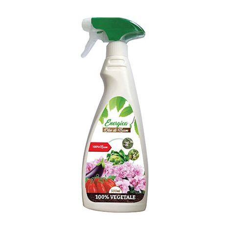 INSETTICIDA OLIO NEEM SPRAY ENERGICA - GR 500- 6 pezzi