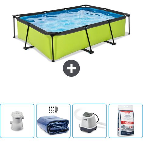 Exit Pool Rechteckig - 300x200x65 cm - 5-teilig SCB54 (1/4)
