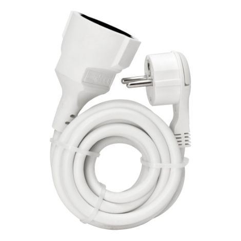 kopp 143602080 cable de extensión blanco 3 metros