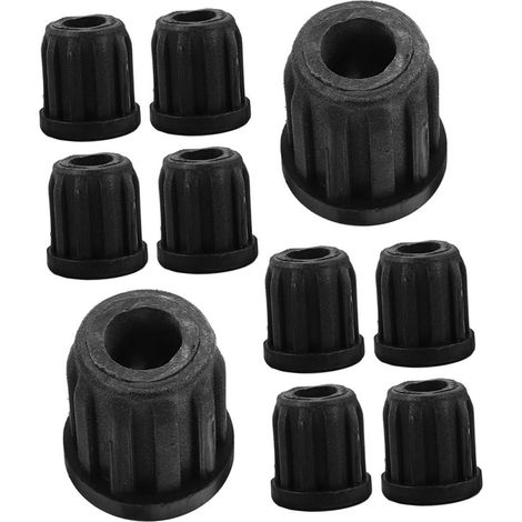 en plastique noir pour petites bagues de roue lot de 10 (1/5)