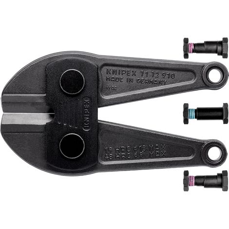 KNIPEX 71 79 910 Mâchoires de rechange pour 71 72 910 complète avec vis