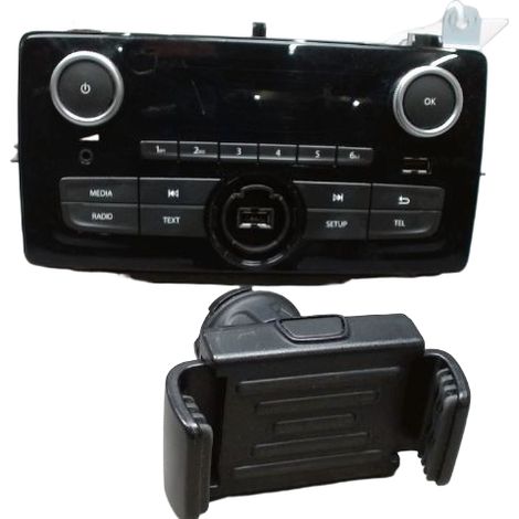 [PRODUIT D'OCCASION] Autoradio RENAULT Clio ♻️ Ref Oe. 280217424r - Garantie à vie (1/4)
