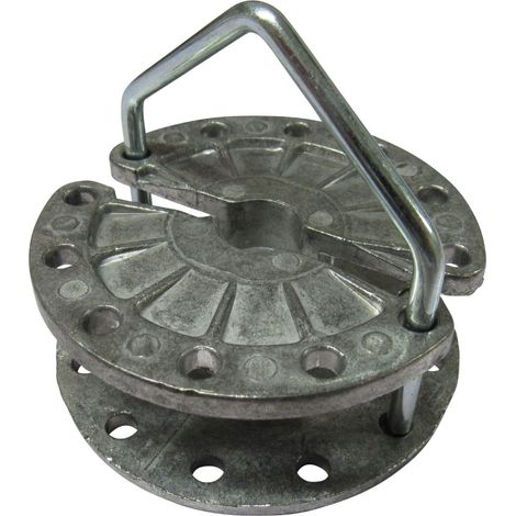 In Line Fence Wire Tensioners x10 (Electric Fencing Polywire Puller Strainer Aluminium)