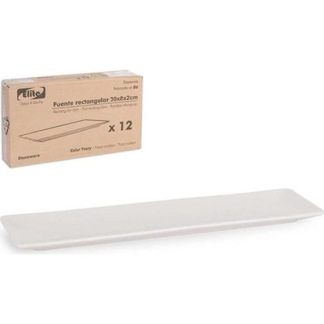 FUENTE RECTANGULAR 30X8X2CM