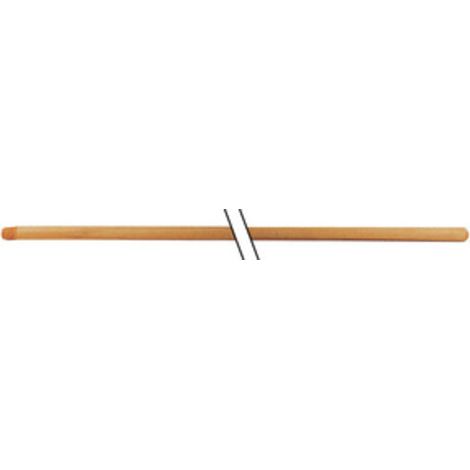 manico di legno per scopa cm 130 attacco filettato   21 mm casa giardino pulizia (1/5)