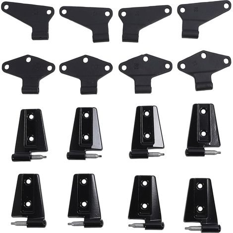 Kit de Transmission Hydraulique Plaque de Support en Métal pour CRX 1988-1991, Ensemble de Montage de Conversion Hydraulique Durable 5 Pièces pour Moteurs de Série D