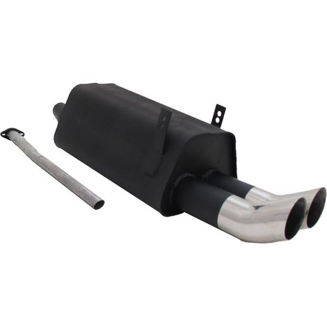 Silencieux Echappement BMW Serie 3 E36 320/323 - 2x76mm DTM-13680945
