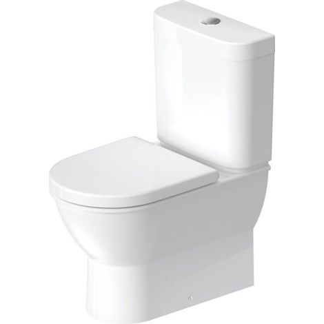 Inodoro de pie, DARLING NEW combinado - 370 x 630 mm, salida Vario, DURAVIT blanco (1/3)