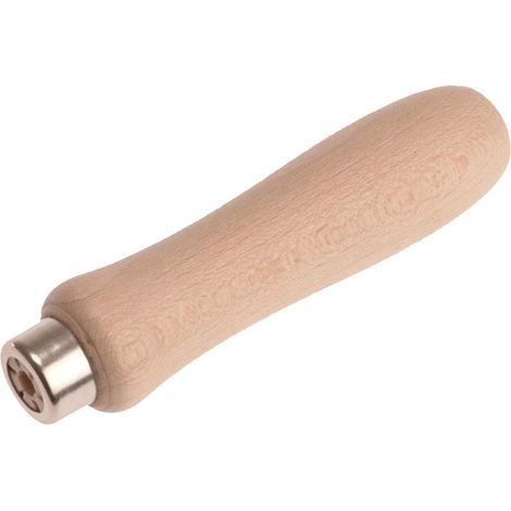 1 - Manche En Bois - Poignée De Lime - Accessoire D&39atelier - Pour Limes De 2,5 À 35,6 Cm - Naturel - 15,2 Cm