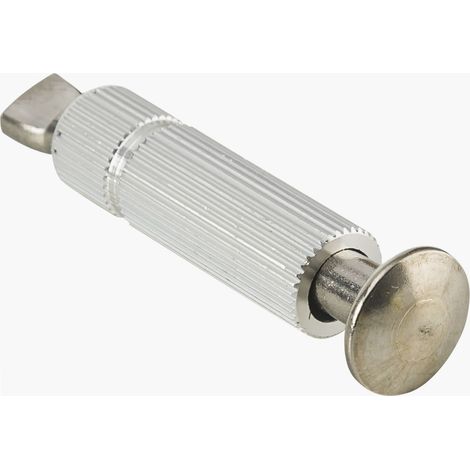Aqualux – Piton douille inox pour dalle – Ø 13 mm tête – Ø 10 mm x H 36 mm – Résistant aux intempéries – Fixation couverture piscine