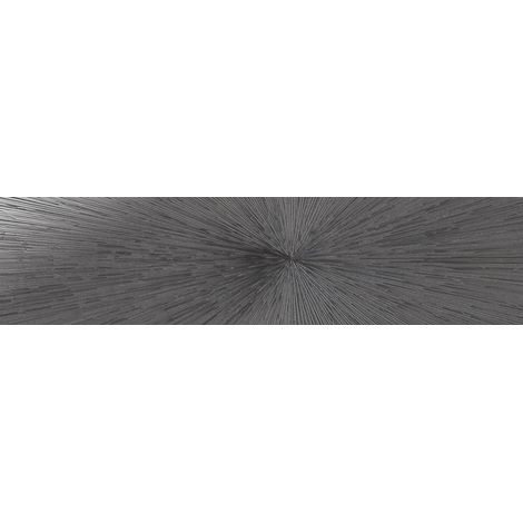 Alle Carrelage - Carrelage mur effet métal anthracite décoratif palletté 30x120 cm IONIC IMPACT STEEL - Vendu par boîte de 0.72 m² (1/5)