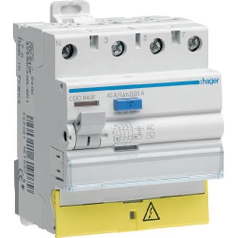 Interruttore differenziale 4p 40a 300ma AC Bd