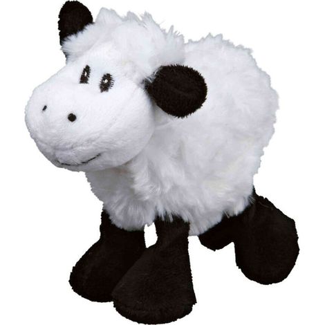 Trixie - Peluche a forma di pecora con suono per cane, 14 cm