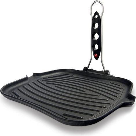 Ilsa Bistecchiera con Indicatore Termico Dietella Go 25x25cm (1/3)