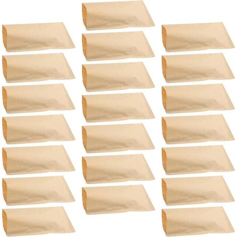 Kraftpapierbeutel zur Aufbewahrung von Samen aus Braunem