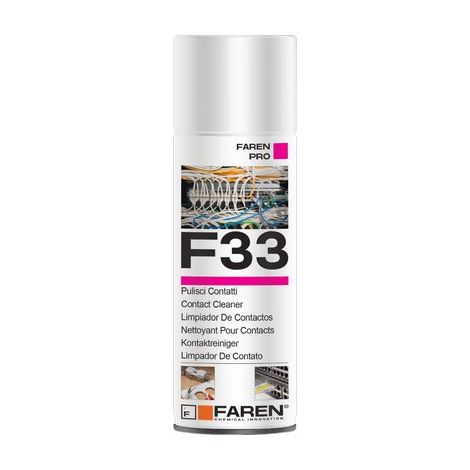 DISOSSIDANTE CONTATTI ELETTRICI SPRAY F33 FAREN - ML 400- 12 pezzi