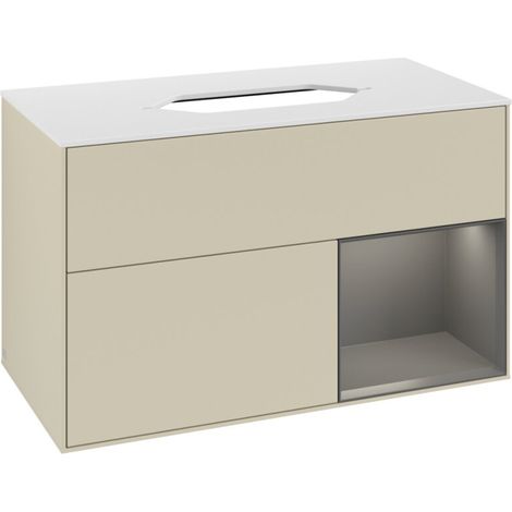 Villeroy & Boch G661GKHJ Meuble sous-lavabo Finion G66