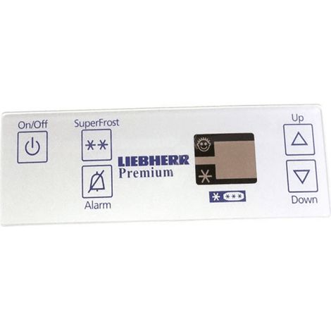 BANDEAU DE COMMANDE FOLIO POUR CONGELATEUR LIEBHERR - 7736697