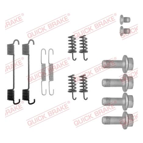 Kit d'accessoires, mâchoires de frein de stationnement Quick Brake 105-0878