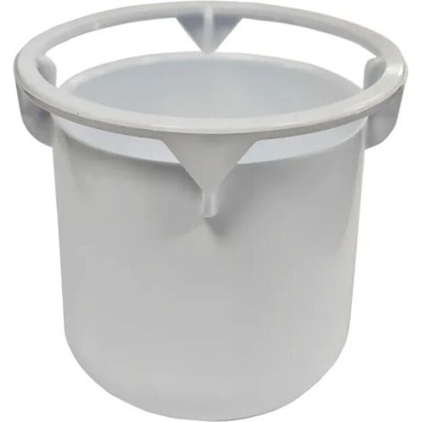 Culot de siphon pour douche 77 mm – PVC blanc résistant à l'humidité – Écoulement optimal – Compatible siphons standard (1/5)