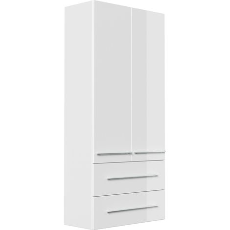 Hochschrank XL weiss hochglanz (1/4)