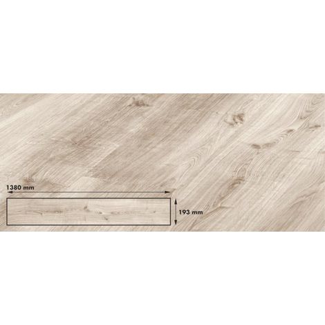 Panneaux de sol stratifiés Calgary Oak AC4 8 mm (1/3)
