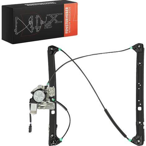Alzacristallo elettrico, posizione anteriore destra, compatibile con modelli SUV di lusso, struttura in plastica resistente, 2 connessioni (1/5)