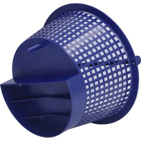 Ersatzfilter für den Skimmerkorb eines Schwimmbeckens, Reinigungszubehör für die Schwimmbeckenpumpe, 3-teiliges Set, Höhe 13 cm, dreilagige Kartonverpackung. (1/5)