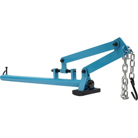 Leva per braccio di sospensione, catena regolabile, struttura robusta, blu (1/2)