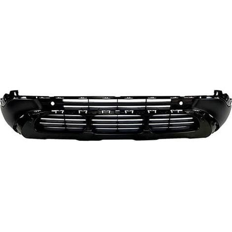 Pare-choc avant inférieur noir avec trous radars Citroen C3 Aircross phase 1 2017-2021