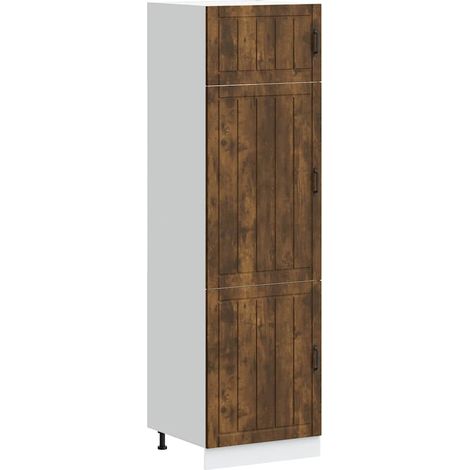 Küchenschrank Lucca Räuchereiche Holzwerkstoff