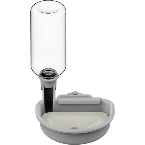 Dog crate water dispenser