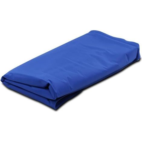 Coussin lit pour chien - JUANIO - 50 x 90 cm - Imperméable - Polyester - Bleu (1/3)