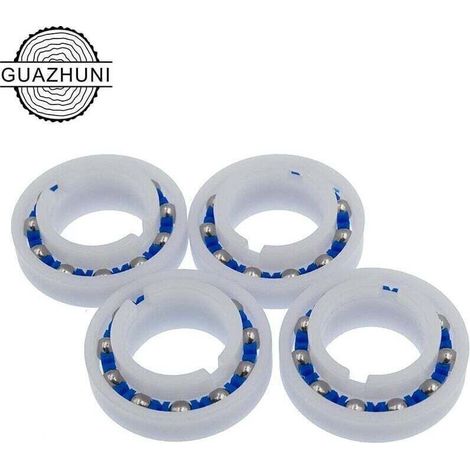 Set di 4 cuscinetti a sfera adattabili per la ruota del robot pulitore per piscine Polaris 280 180 C60-Crezuo