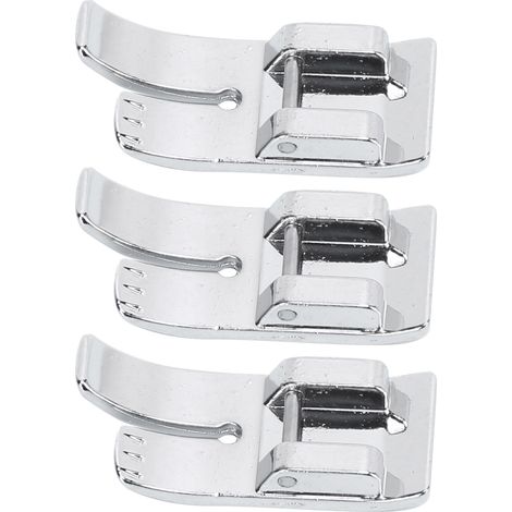 3Pcs Linear Presser Foot Wear Resistance Stainless Steel Sewing Tools for Replace Old Sewing Machine Accessories (1/5)