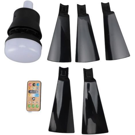 Ceiling Fan 3000K to 6500K Adjustable Brightness 3 Wind Speeds Timers E26 Socket with (1/5)
