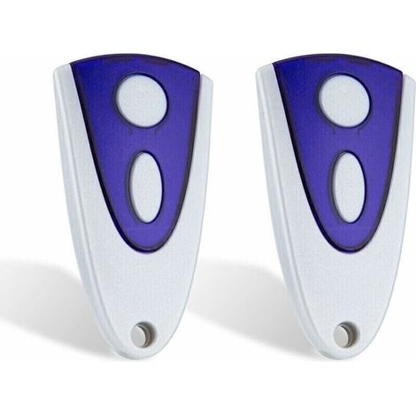 Lot de 2 télécommandes de porte de garage compatibles avec Novoferm Novotron 502 MAX43-2 Novotron 512 MIX43-2 433,92 MHz (1/3)